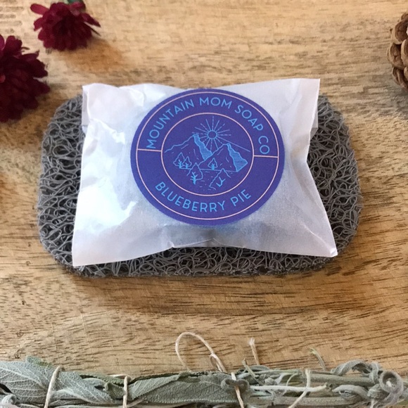 BLUEBERRY PIE Conditioner Bar / Mountain Mom Soap Co - Picture 5 of 6